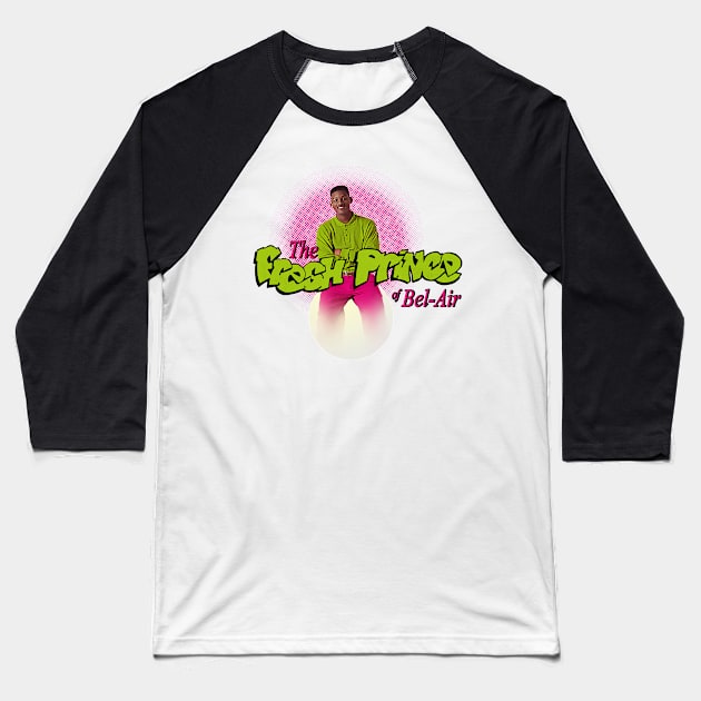 the fresh prince of bel air Baseball T-Shirt by mynamekian